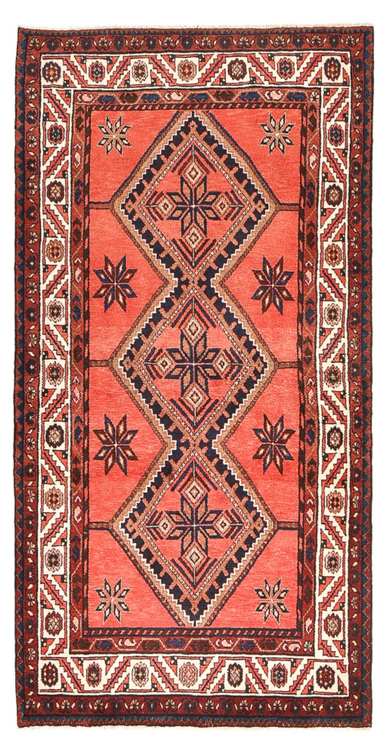 Tappeto corsia Tappeto Persero - Nomade - 203 x 106 cm - rosso chiaro