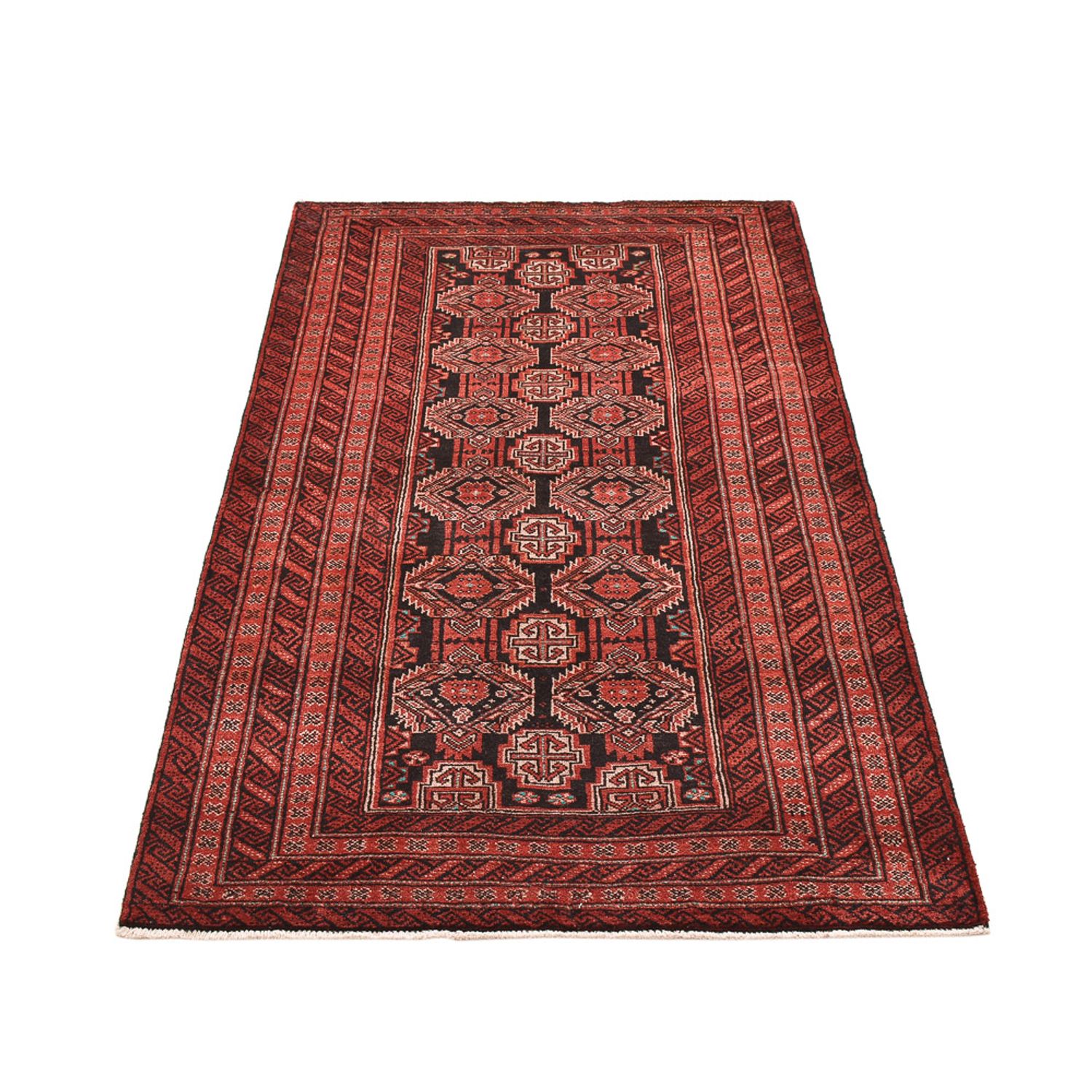 Runner Belutsch Rug - 192 x 101 cm - rust