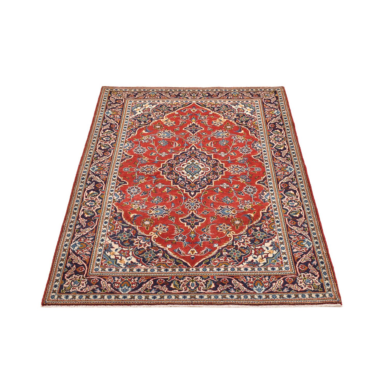 Tapis persan - Keshan - 159 x 105 cm - rouge