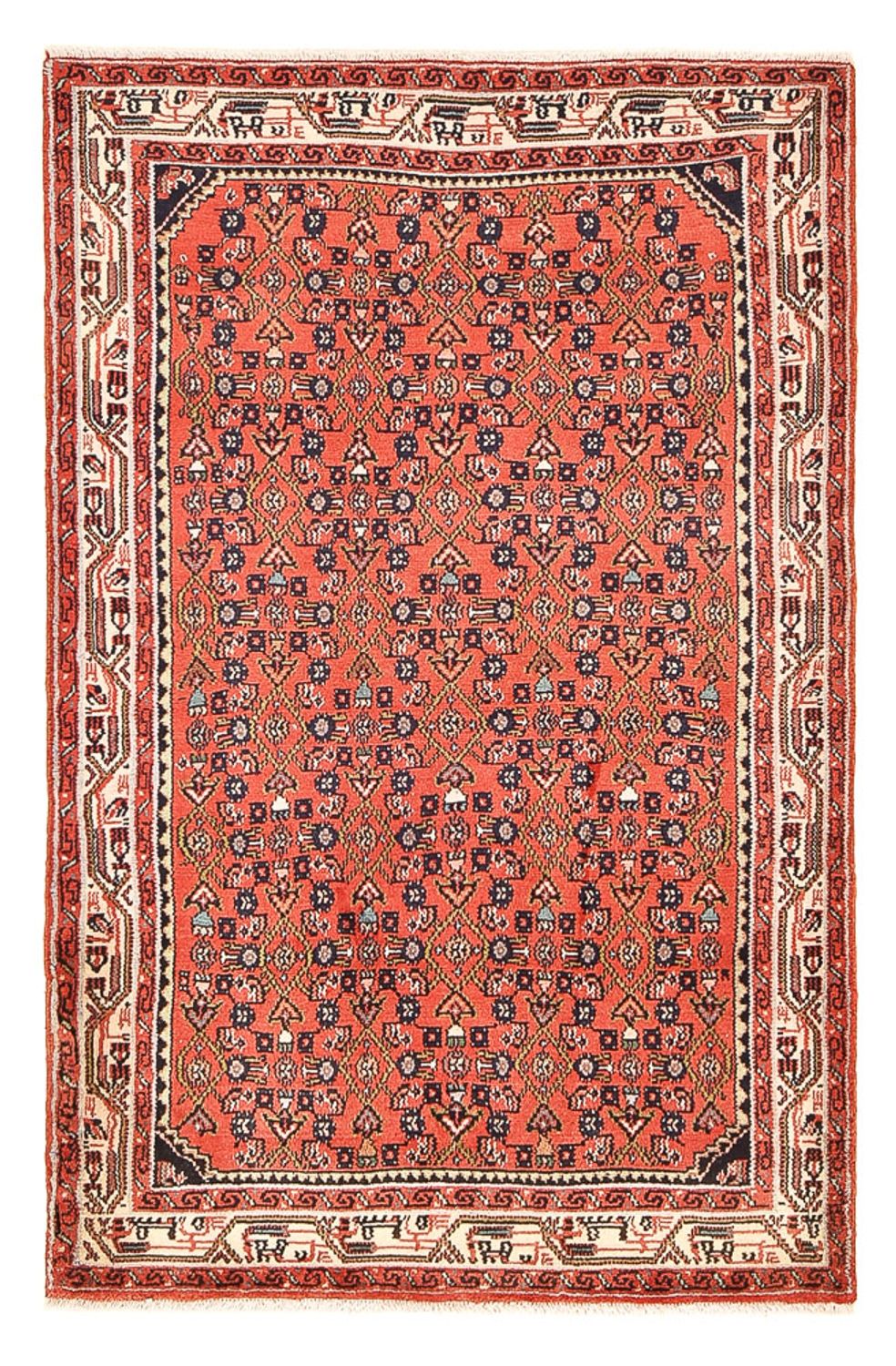 Perser Rug - Nomadic - 155 x 103 cm - light red