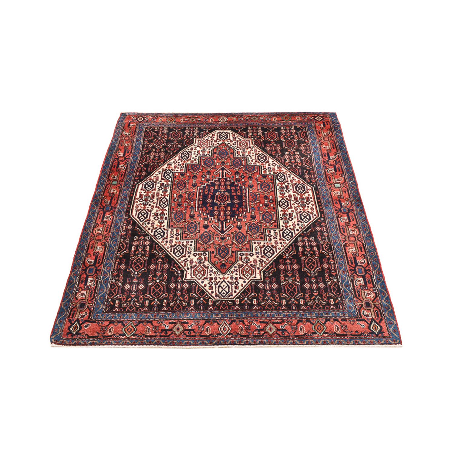 Tapis persan - Classique - 155 x 119 cm - rouge clair