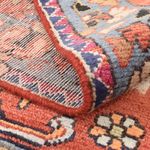 Tapis persan - Nomadic carré  - 111 x 111 cm - rouge clair