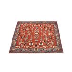 Tapis persan - Nomadic carré  - 111 x 111 cm - rouge clair