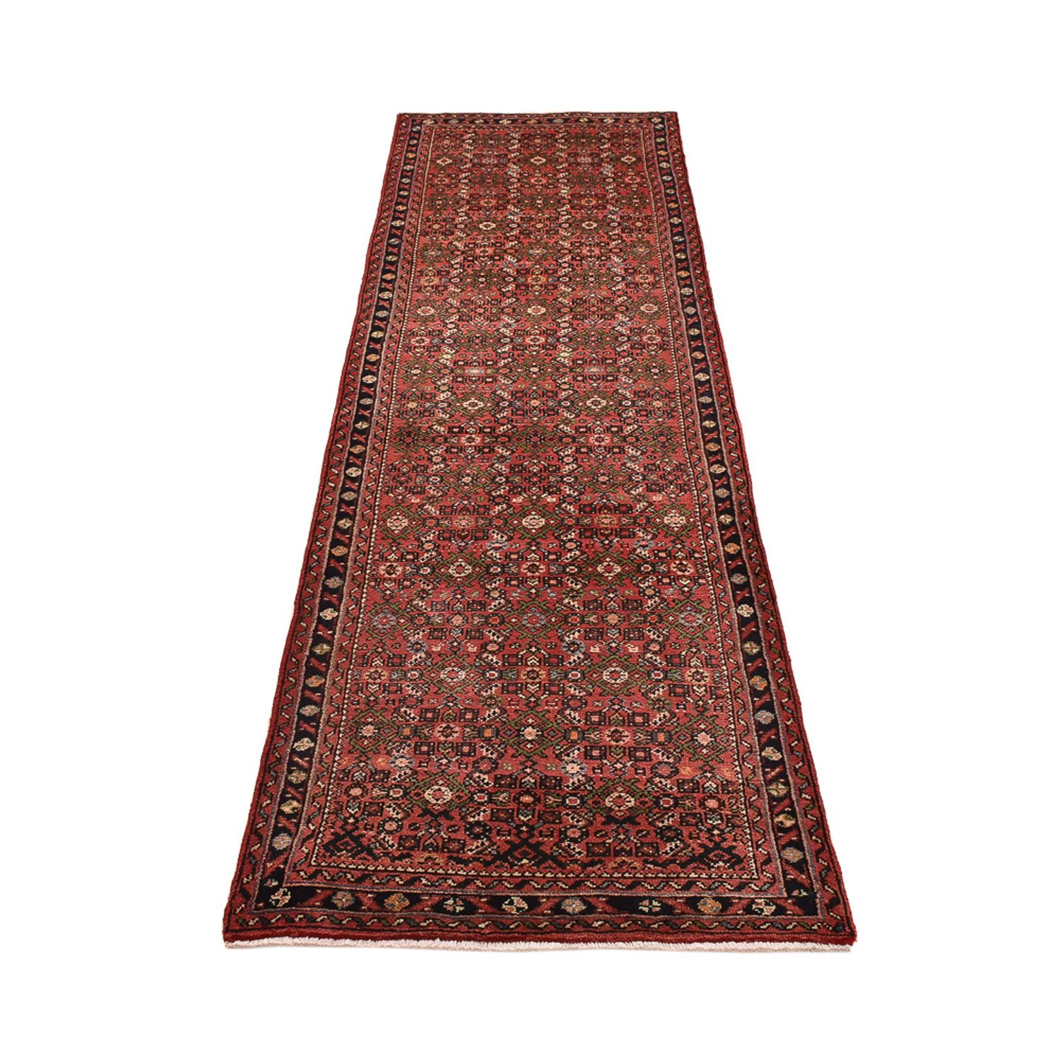 Tapis de couloir Tapis persan - Nomadic - 293 x 79 cm - beige foncé