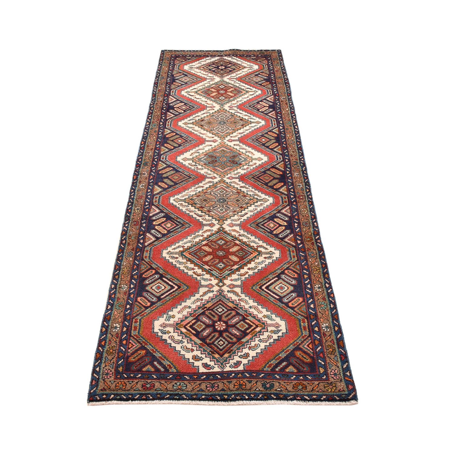 Tapis de couloir Tapis persan - Nomadic - 293 x 80 cm - beige