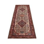 Tapis de couloir Tapis persan - Nomadic - 260 x 83 cm - beige foncé