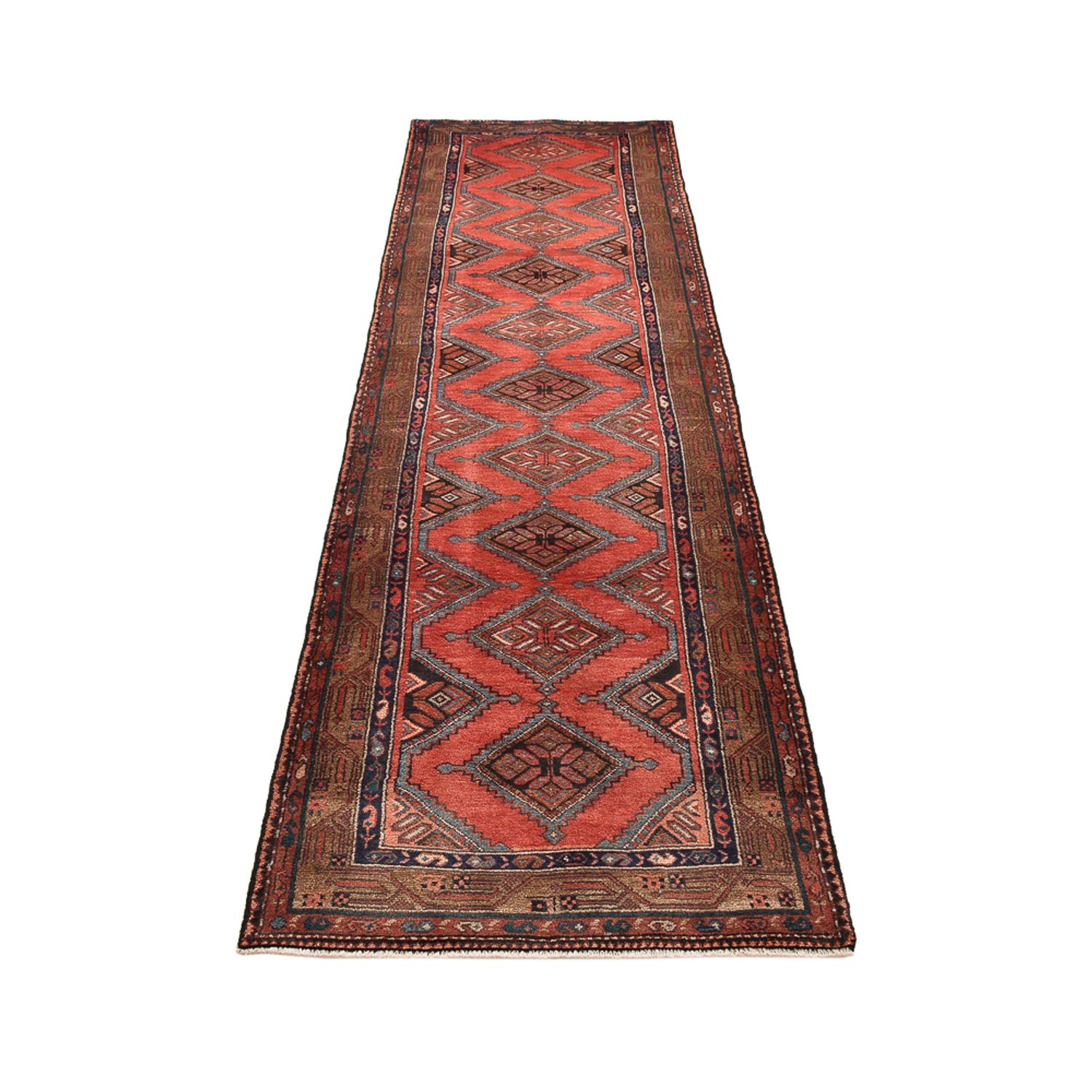 Tapis de couloir Tapis persan - Classique - 320 x 83 cm - rouge clair