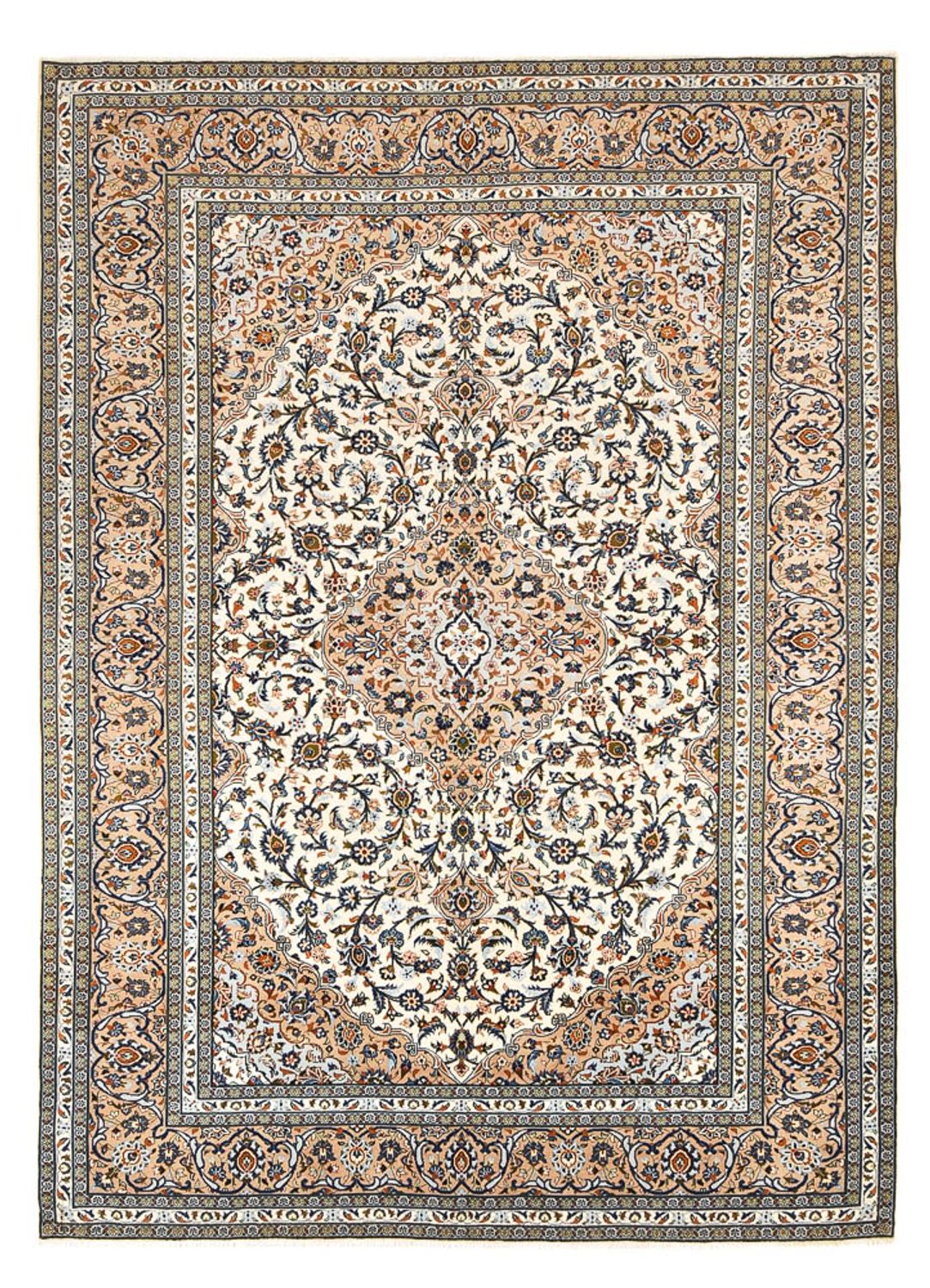 Perserteppich - Keshan - 350 x 250 cm - beige