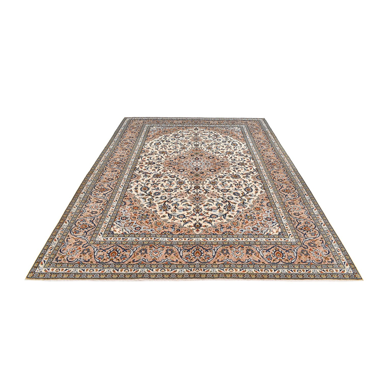 Perserteppich - Keshan - 350 x 250 cm - beige