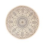 Tapis persan - Nain - Royal - 240 x 240 cm - beige