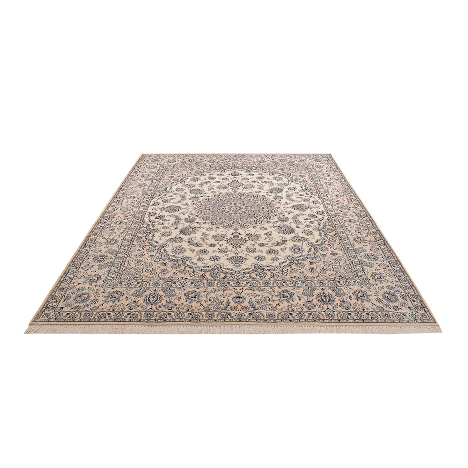 Perserteppich - Nain - Royal - 313 x 250 cm - beige