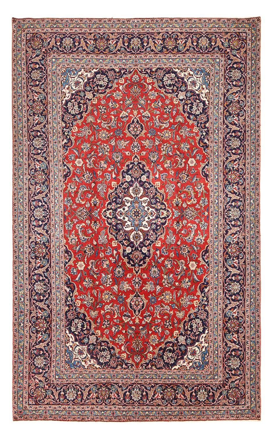 Perserteppich - Keshan - 400 x 243 cm - rot