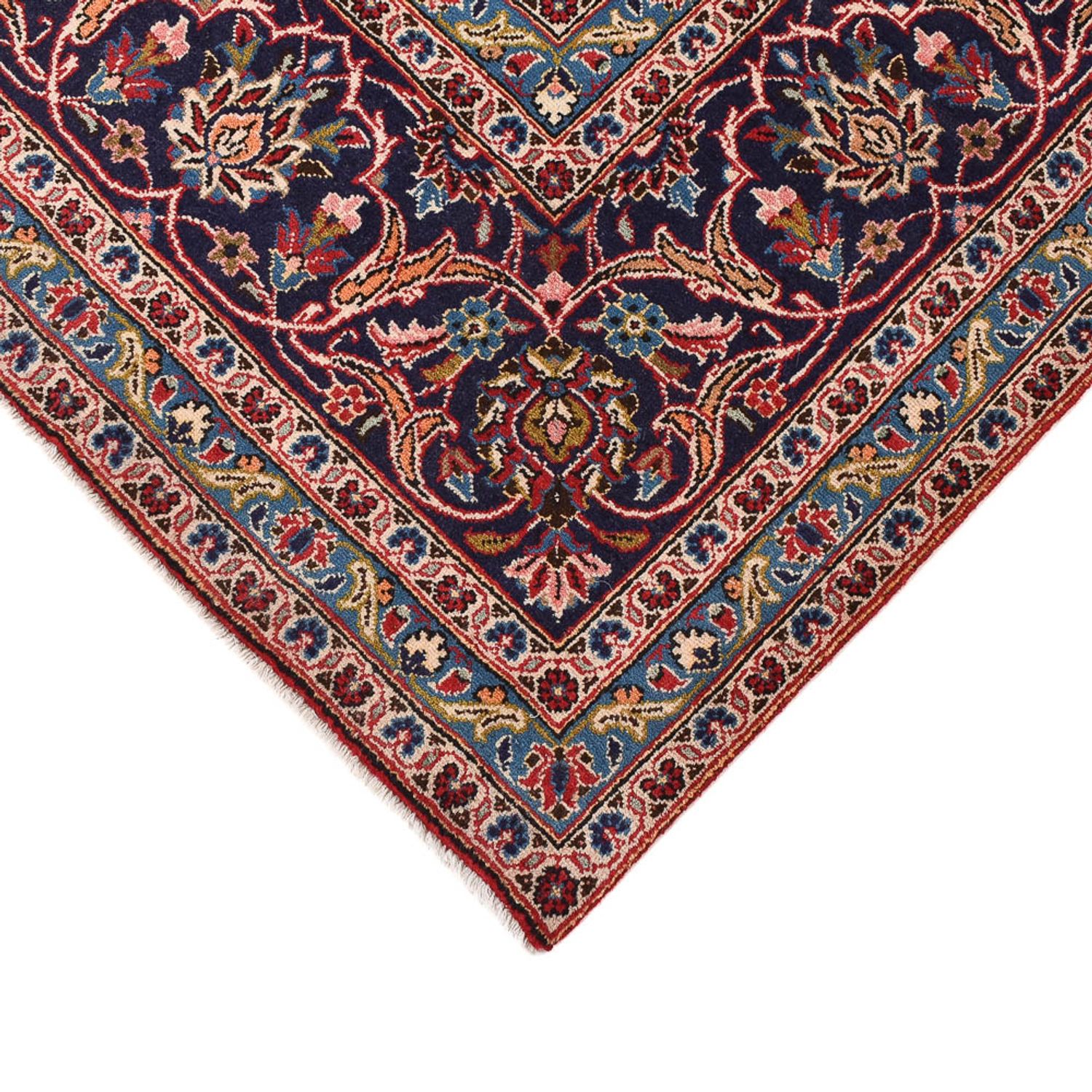 Perserteppich - Keshan - 400 x 243 cm - rot