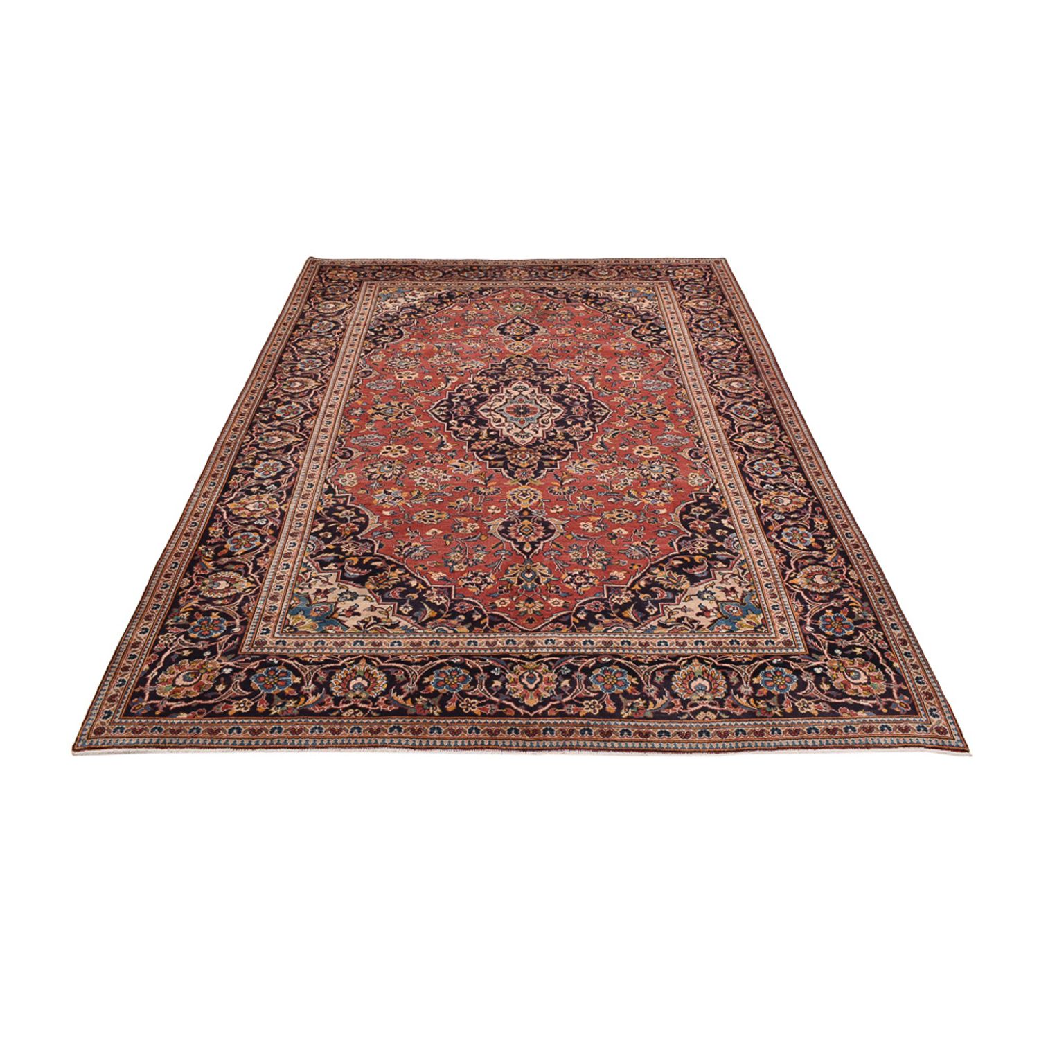 Perser Rug - Keshan - 292 x 200 cm - red