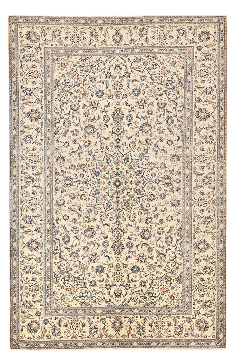 Perserteppich - Keshan - 298 x 195 cm - beige