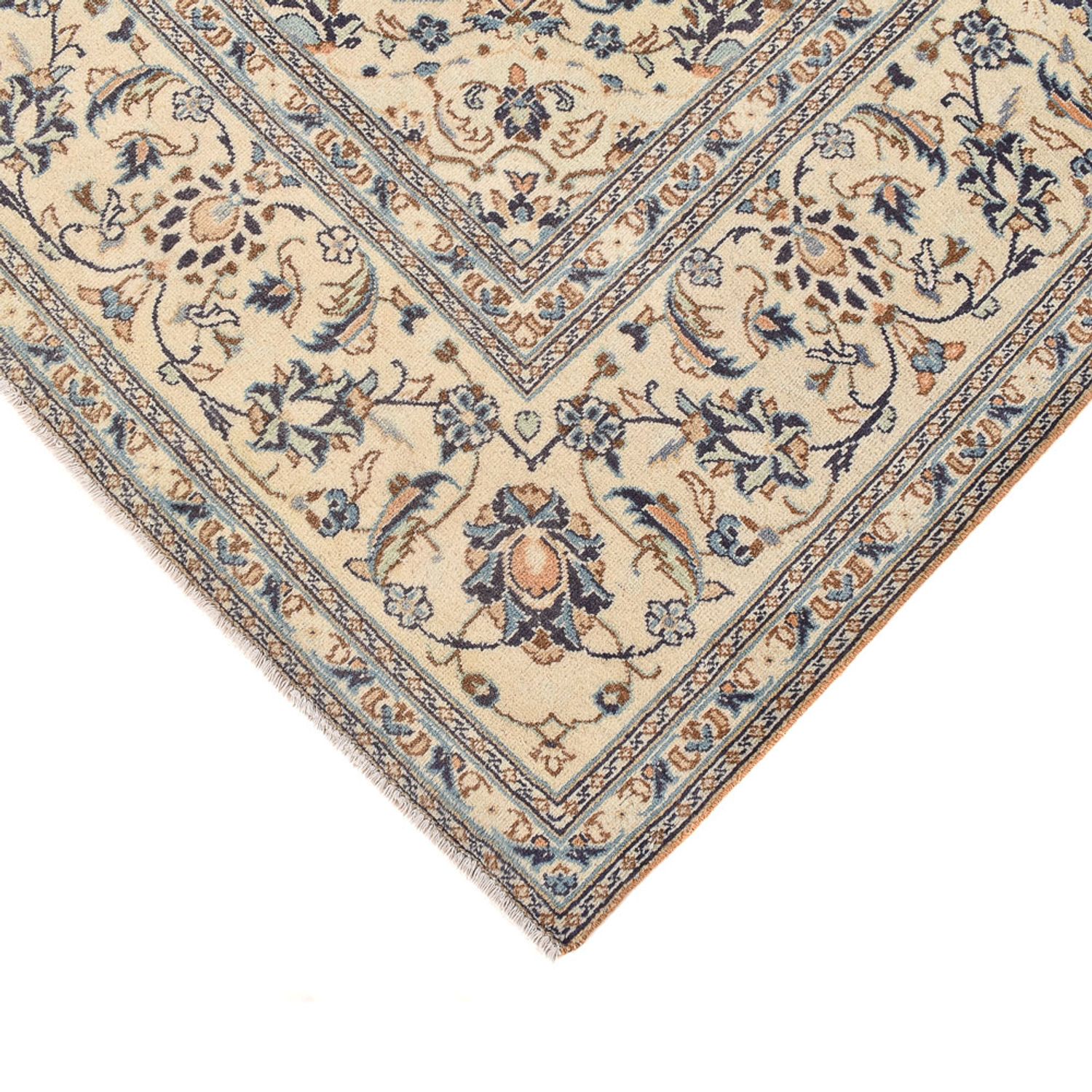 Perserteppich - Keshan - 298 x 195 cm - beige