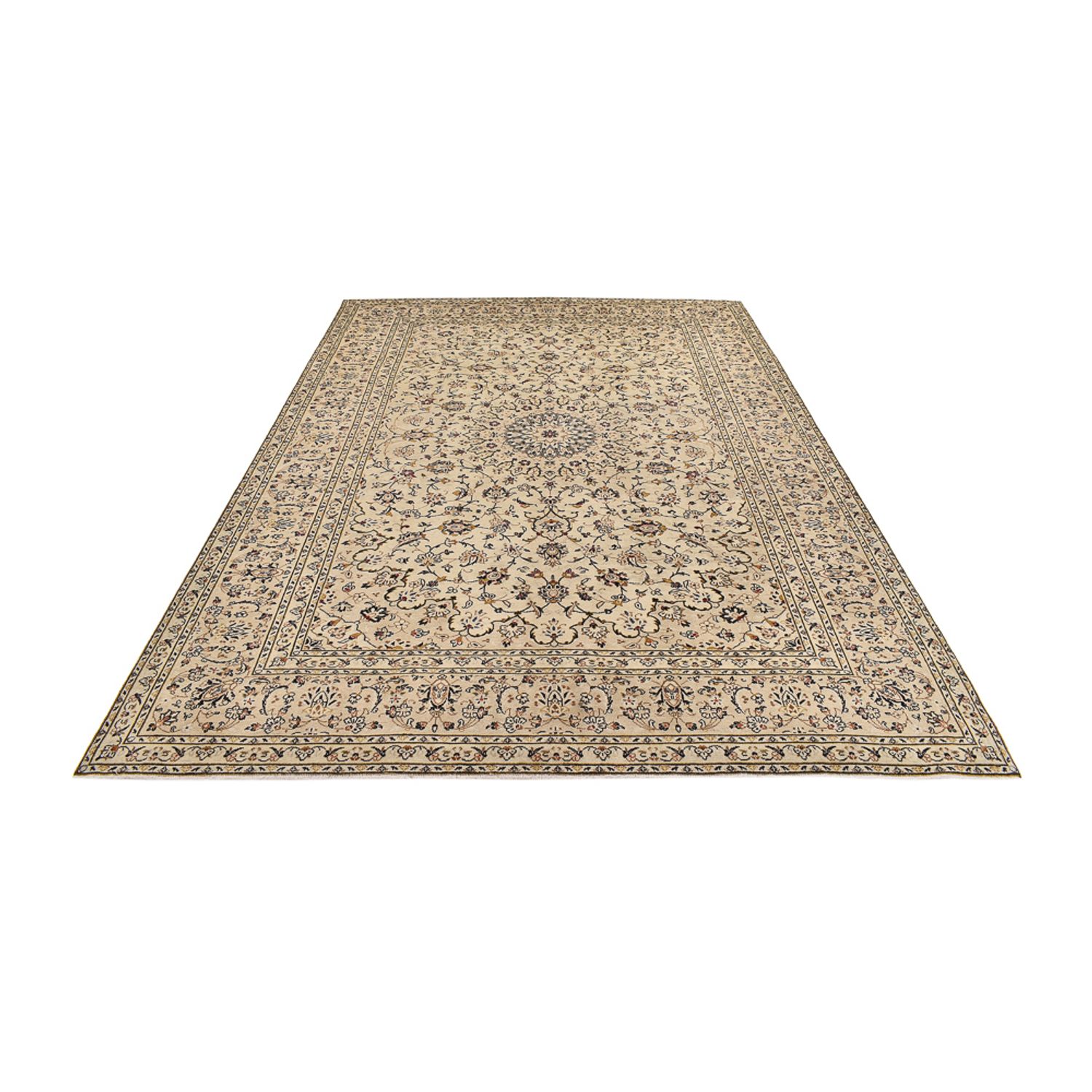 Perser Rug - Keshan - 345 x 245 cm - beige