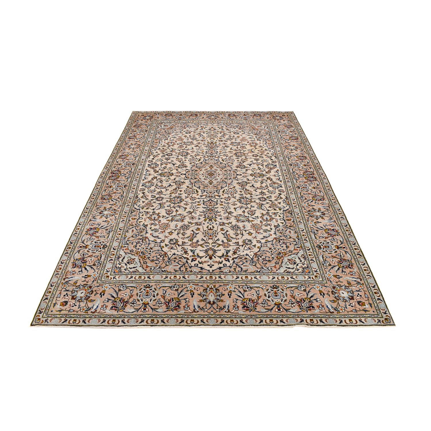 Perserteppich - Keshan - 298 x 195 cm - beige