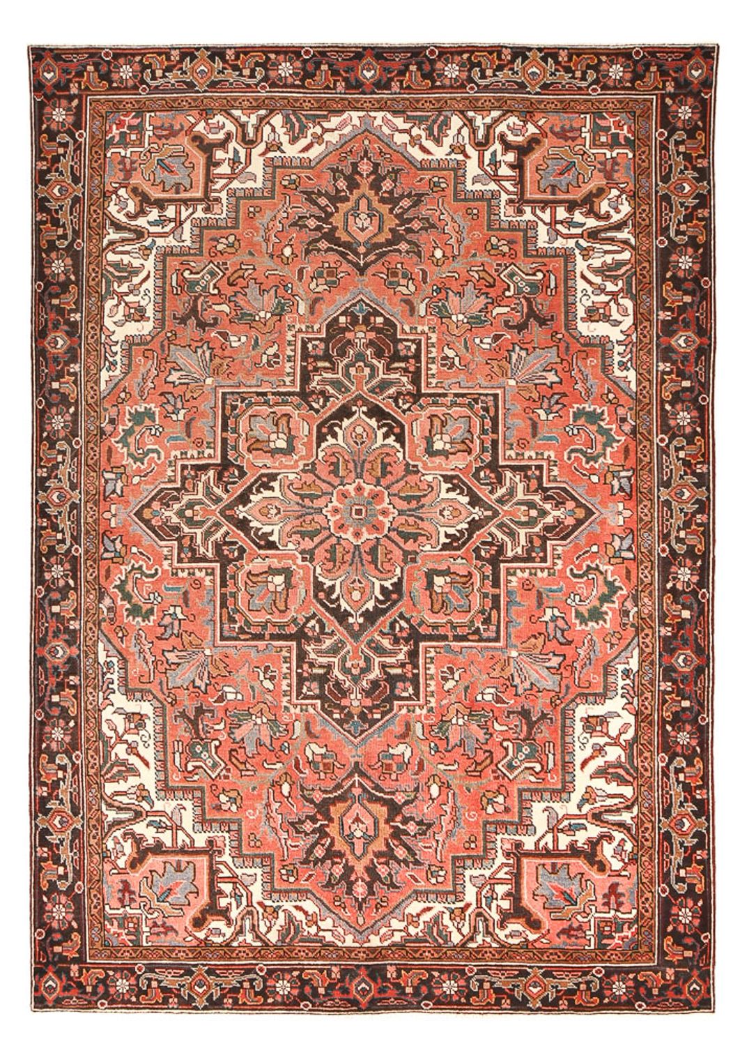 Perserteppich - Nomadic - 350 x 235 cm - hellrot