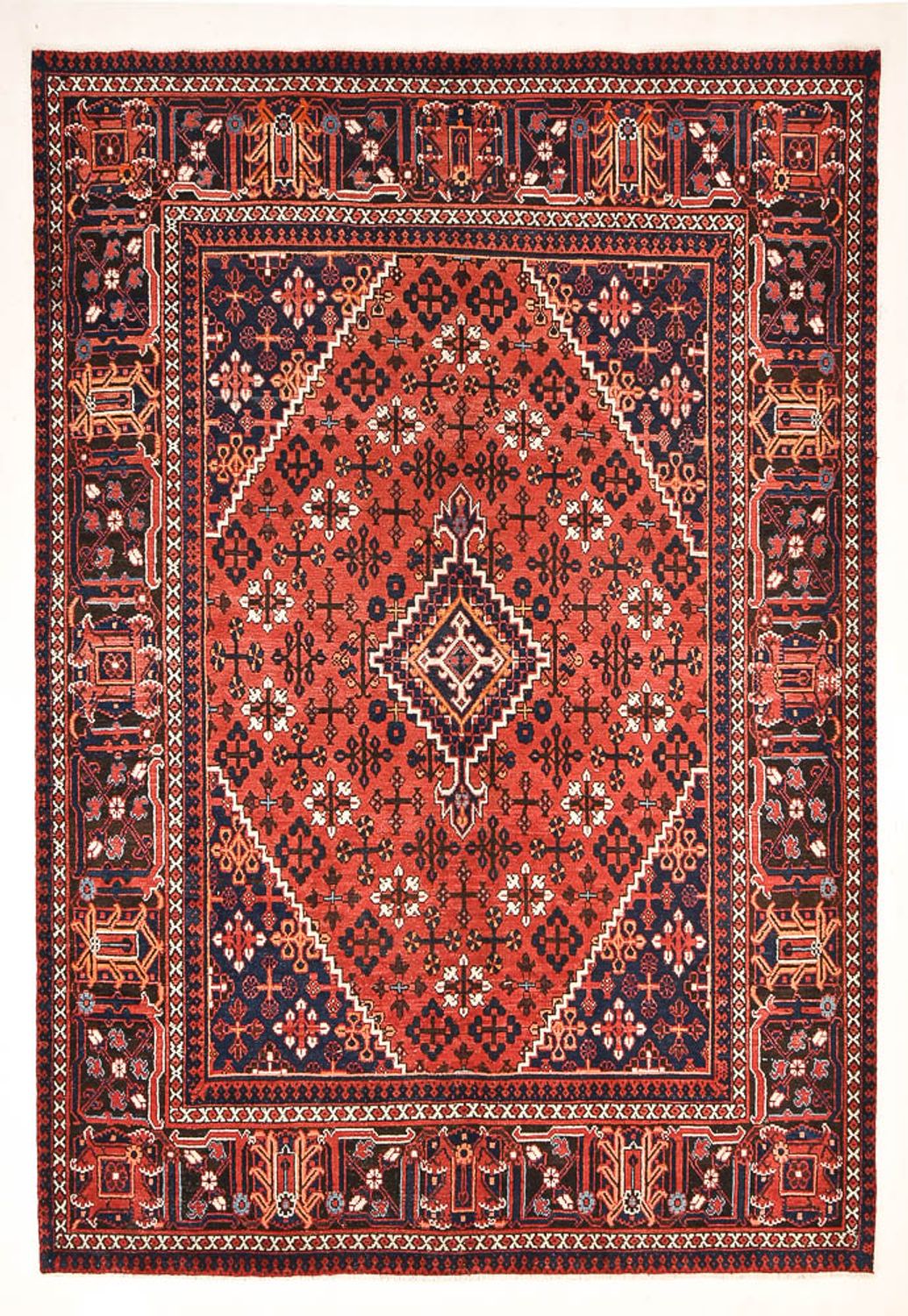 Alfombra persa - Nómada - 307 x 211 cm - rojo