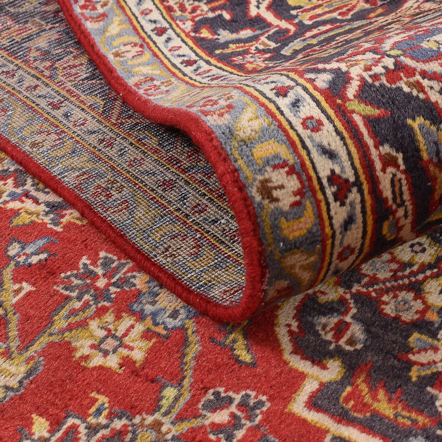 Tapis persan - Keshan - 283 x 190 cm - rouge