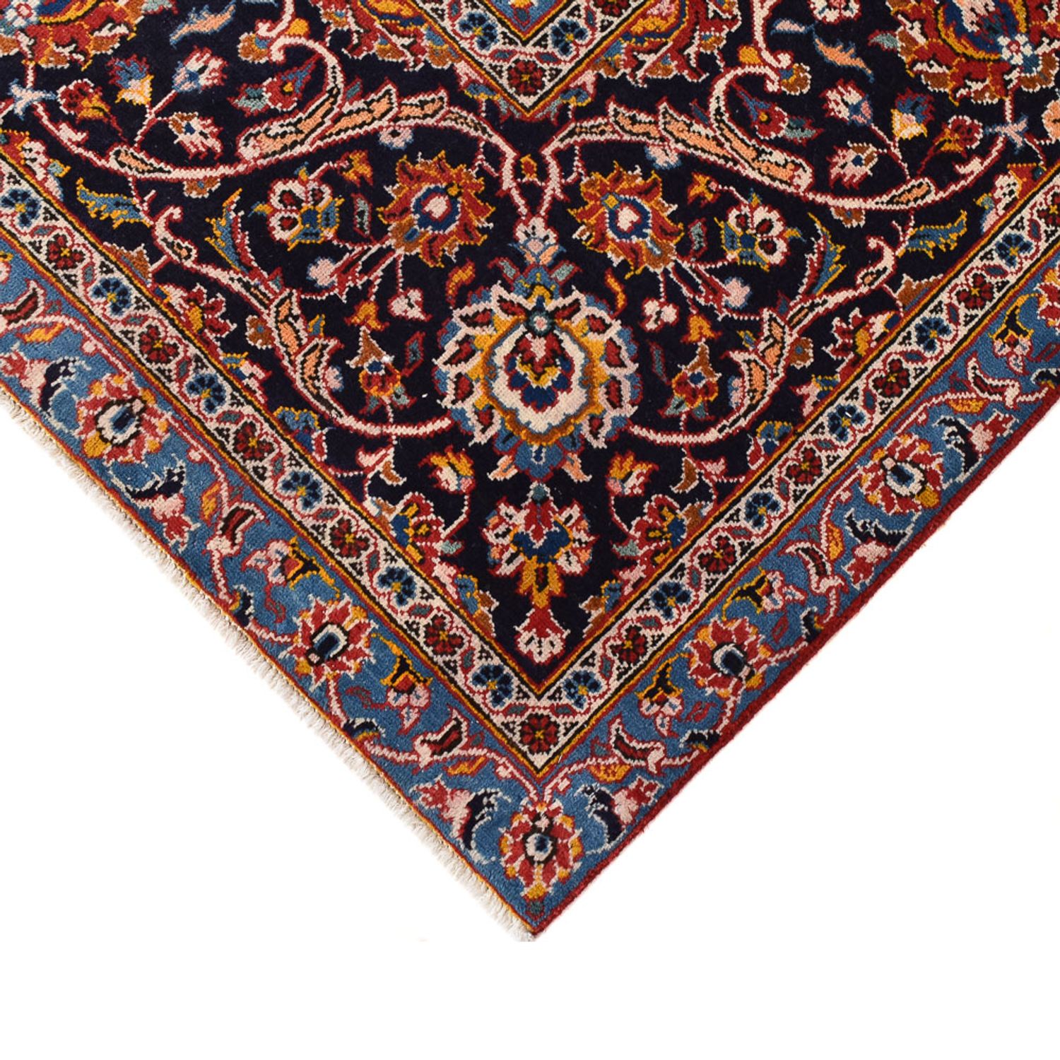 Tapis persan - Keshan - 400 x 305 cm - rouge