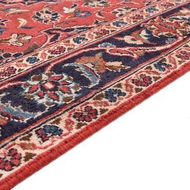 Loper Perzisch tapijt - Keshan - 385 x 95 cm - rood