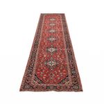 Loper Perzisch tapijt - Keshan - 385 x 95 cm - rood