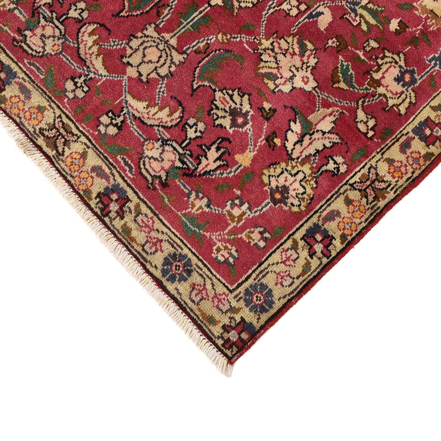 Tapis persan - Tabriz - 132 x 76 cm - rouge