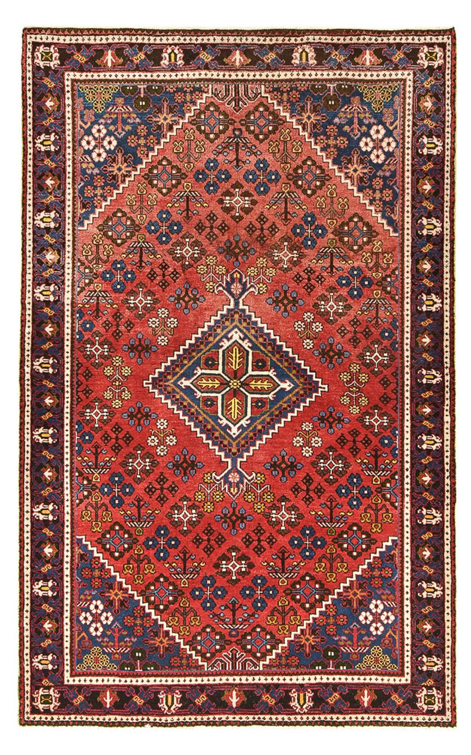 Tapete Persa - Nomadic - 219 x 135 cm - vermelho