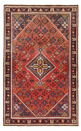 Tapis persan - Nomadic - 219 x 135 cm - rouge