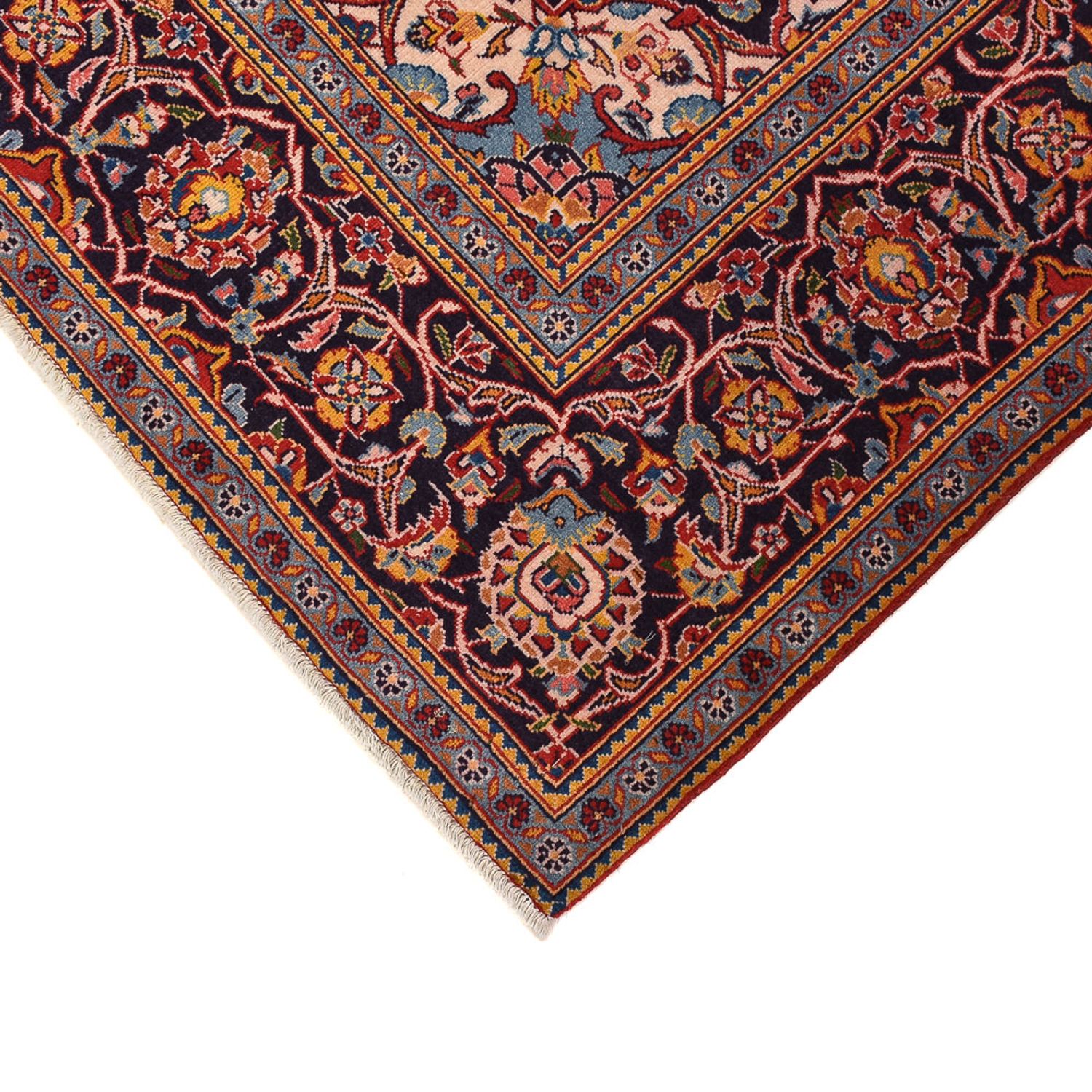 Perserteppich - Keshan - 158 x 139 cm - rot