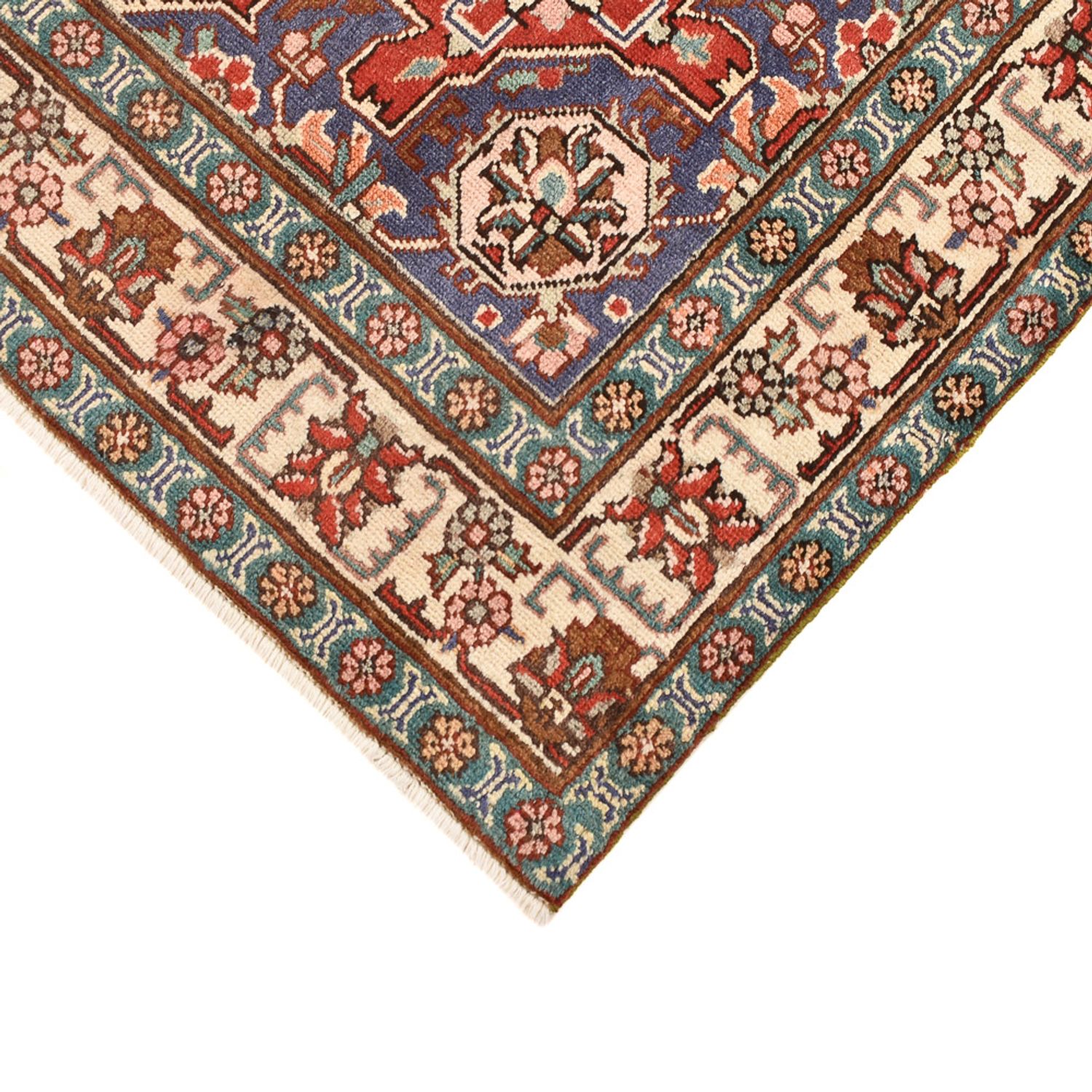 Tappeto Persero - Tabriz - 190 x 136 cm - rosso