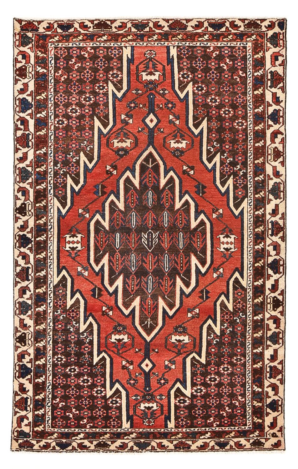 Tapete Persa - Nomadic - 197 x 123 cm - vermelho