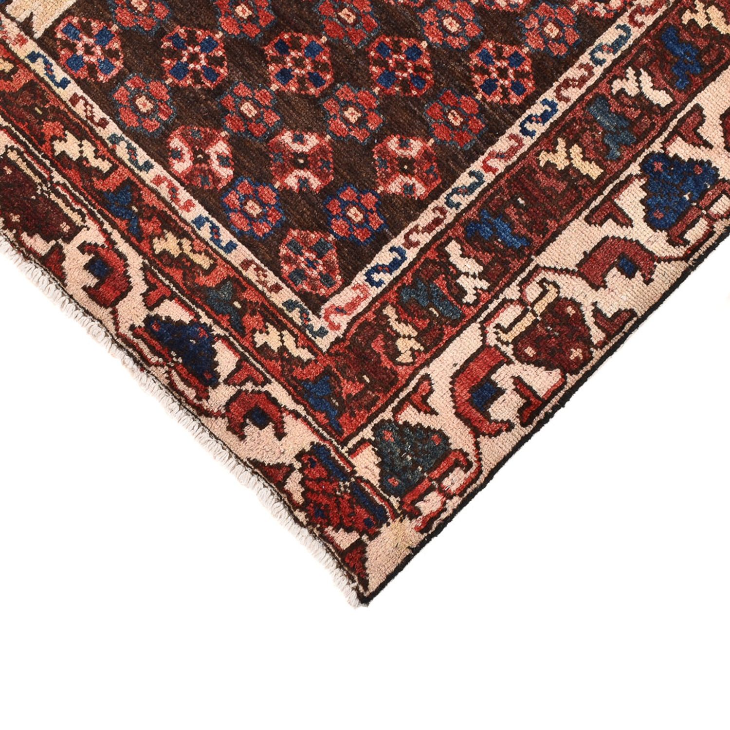 Tapis persan - Nomadic - 197 x 123 cm - rouge