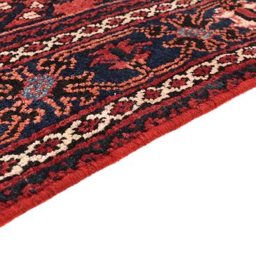 Tapis persan - Nomadic - 210 x 130 cm - rouge foncé