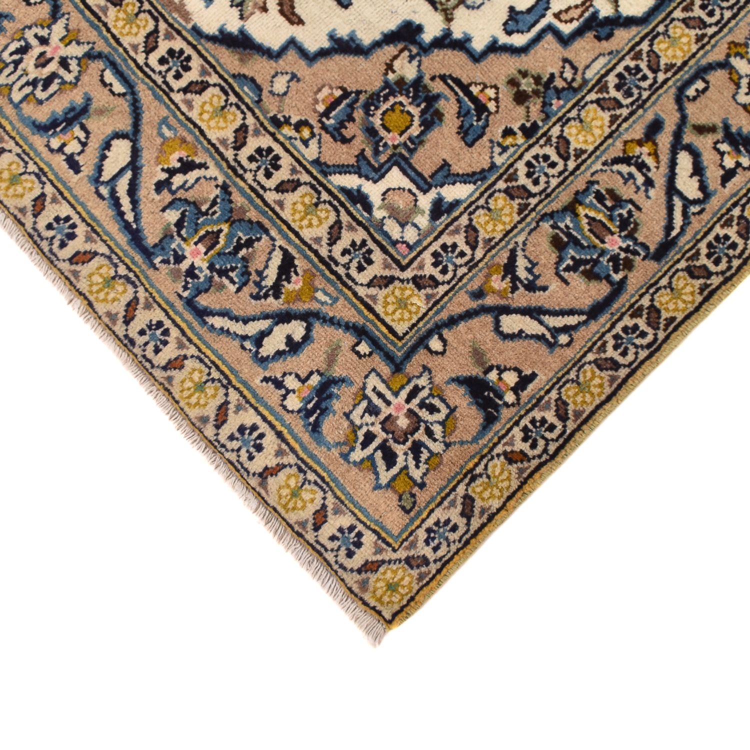 Tapis persan - Keshan - 157 x 101 cm - sable