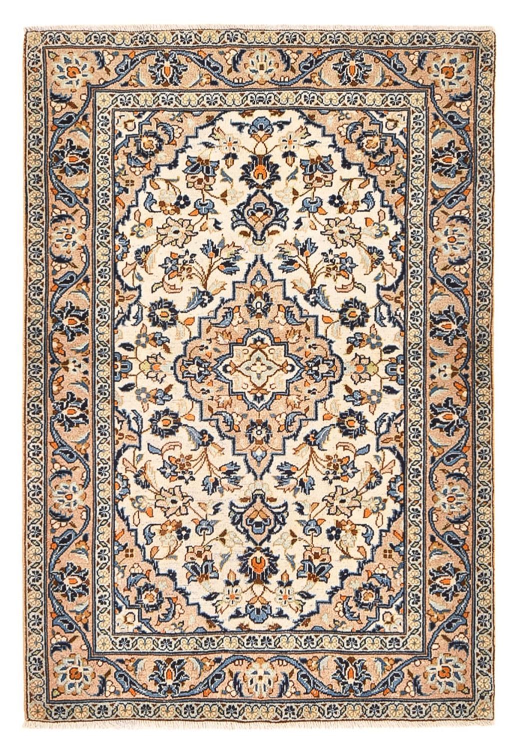 Perserteppich - Keshan - 150 x 100 cm - beige