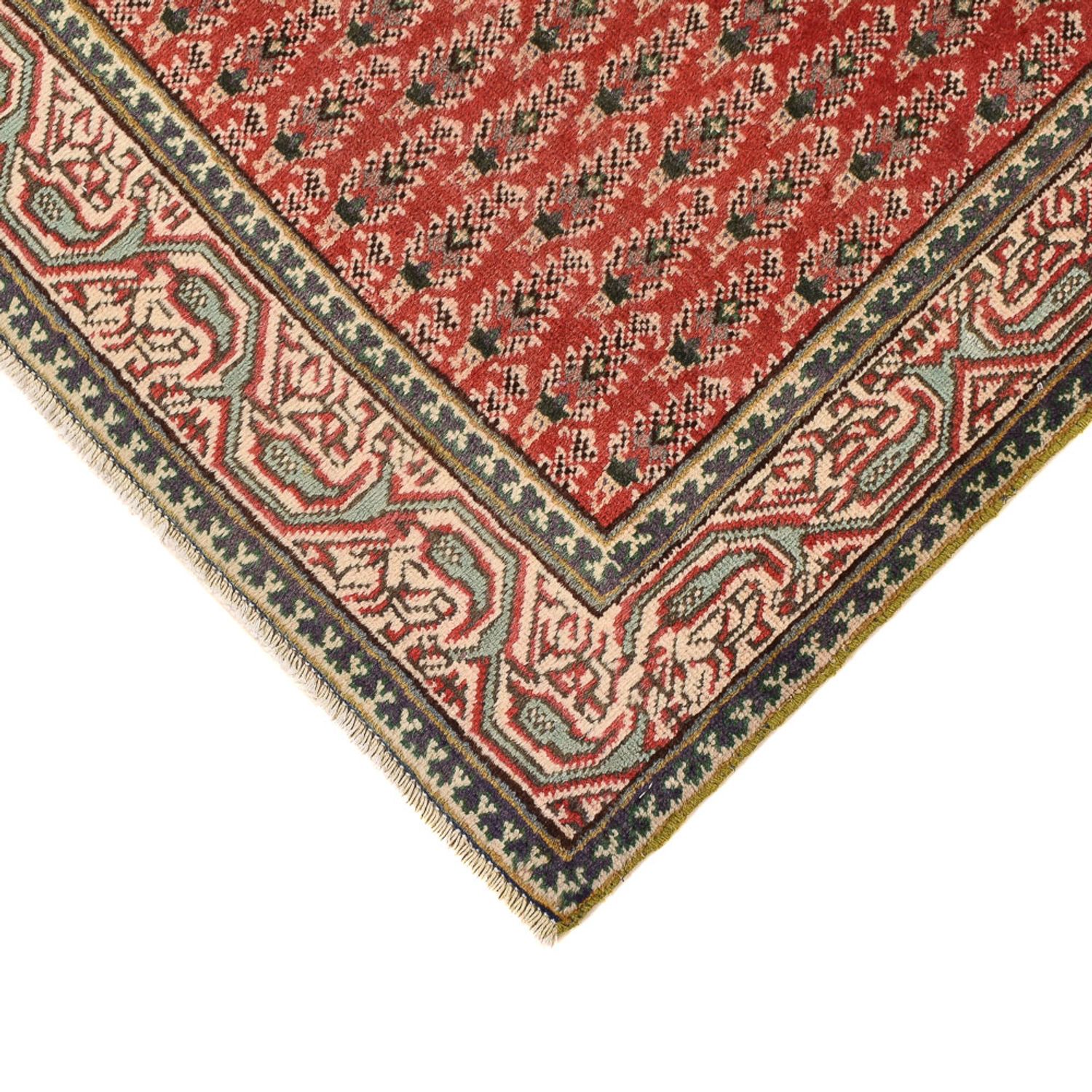 Tapis persan - Tabriz - 136 x 98 cm - rouge clair