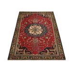 Tappeto Persero - Tabriz - 156 x 101 cm - rosso