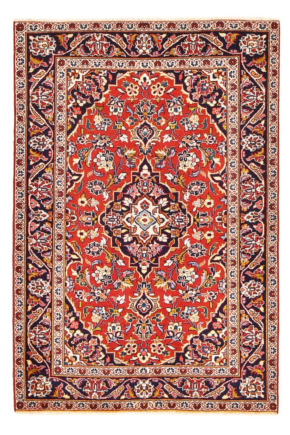 Tapis persan - Keshan - 150 x 98 cm - rouge