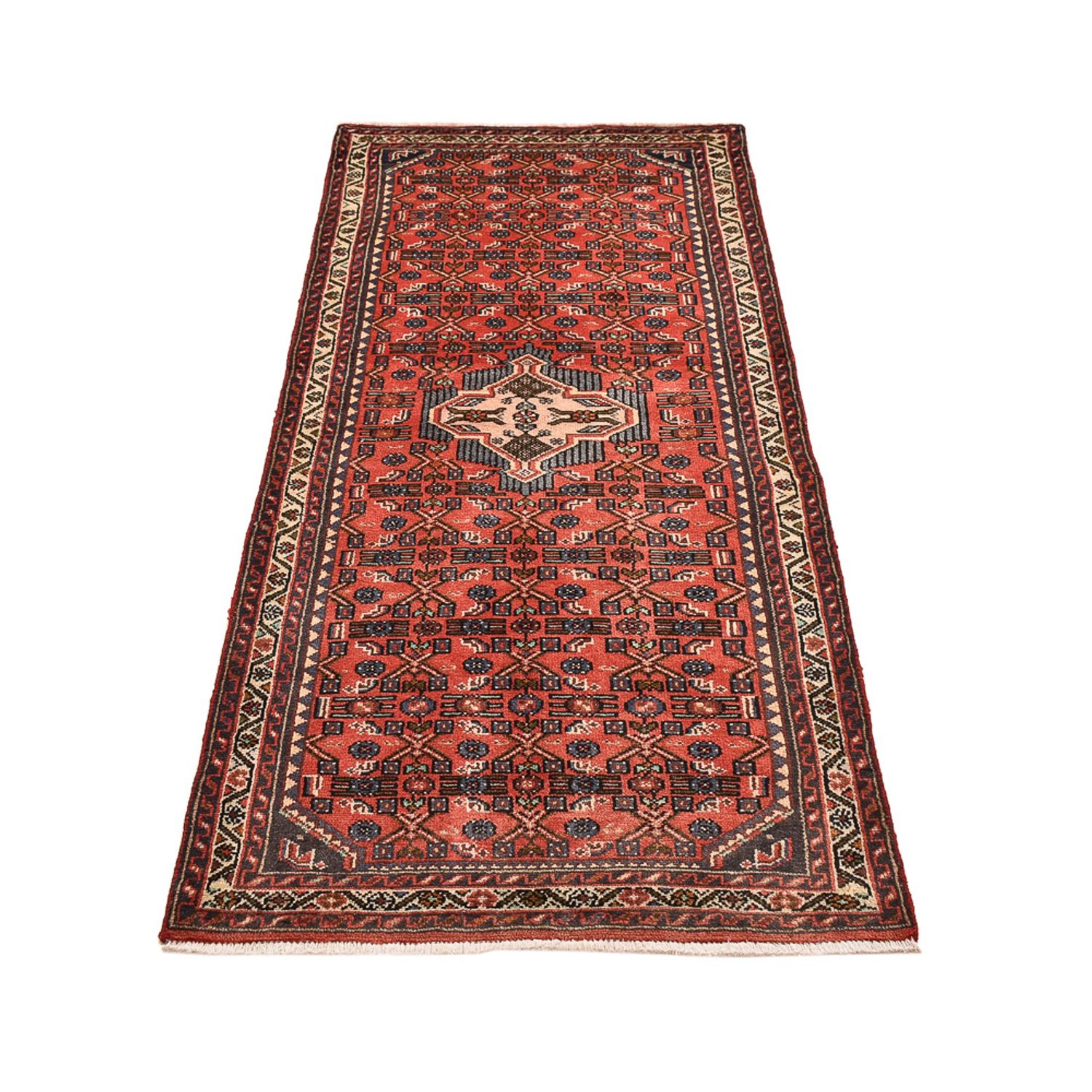 Tappeto corsia Tappeto Persero - Nomade - 197 x 75 cm - rosso chiaro