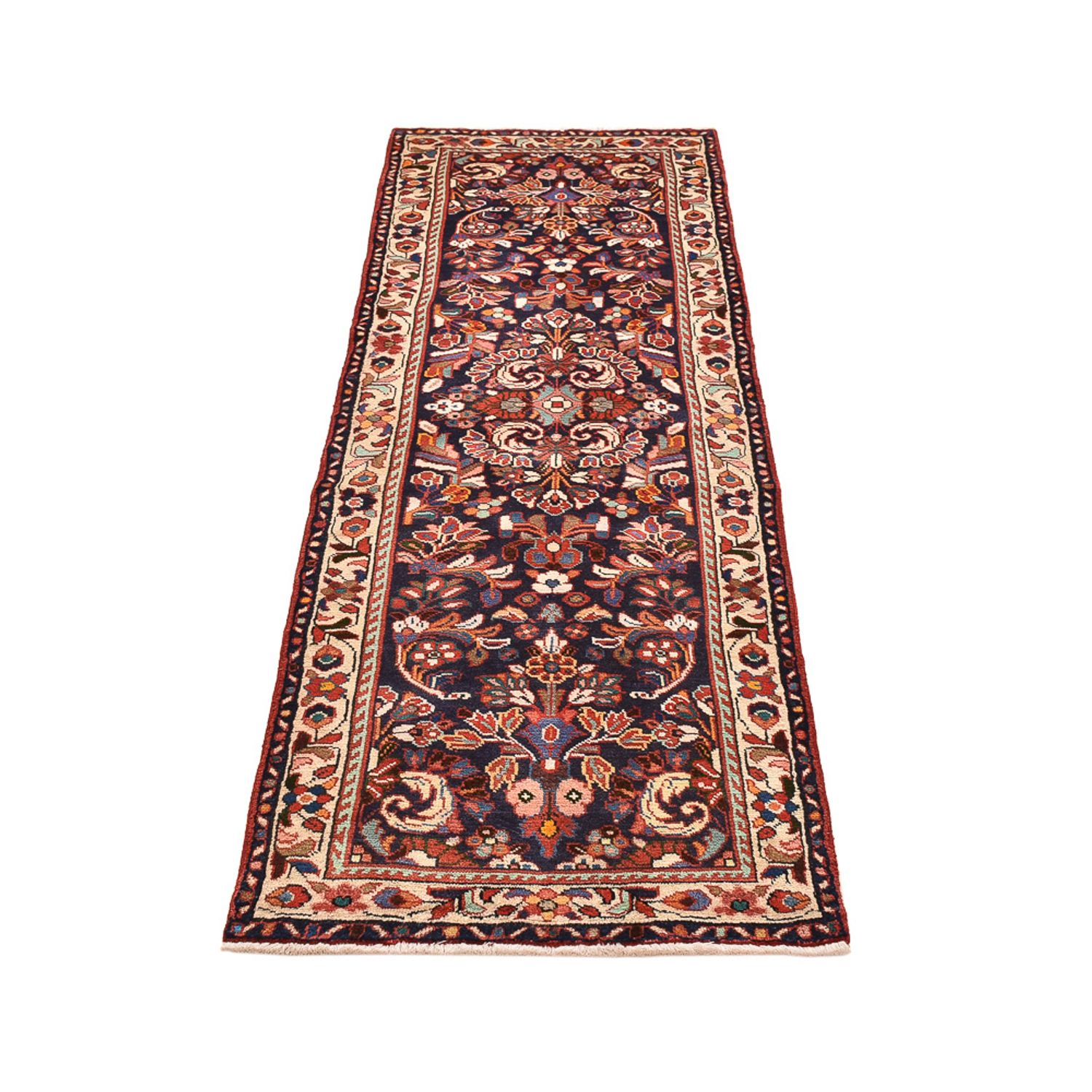 Tapis de couloir Tapis persan - Nomadic - 222 x 71 cm - rouge clair