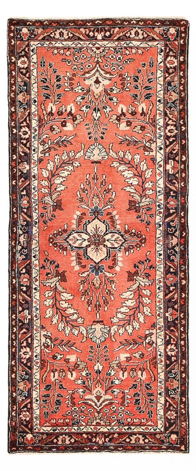 Tapis de couloir Tapis persan - Nomadic - 208 x 83 cm - rouge clair