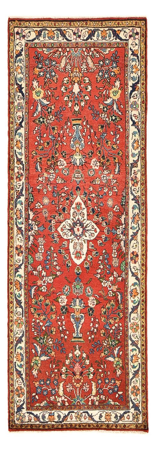 Tapis de couloir Tapis persan - Nomadic - 230 x 78 cm - rouge