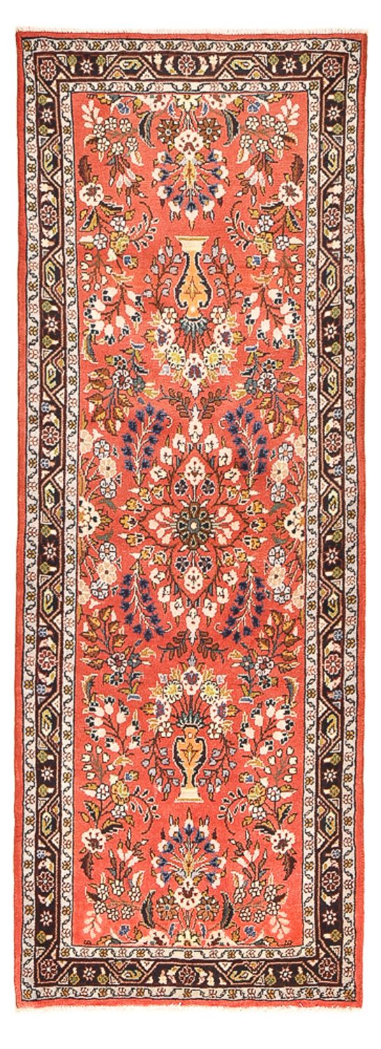 Tapis de couloir Tapis persan - Nomadic - 222 x 77 cm - rouge clair