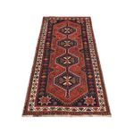 Tapis de couloir Tapis persan - Nomadic - 200 x 82 cm - rouge foncé