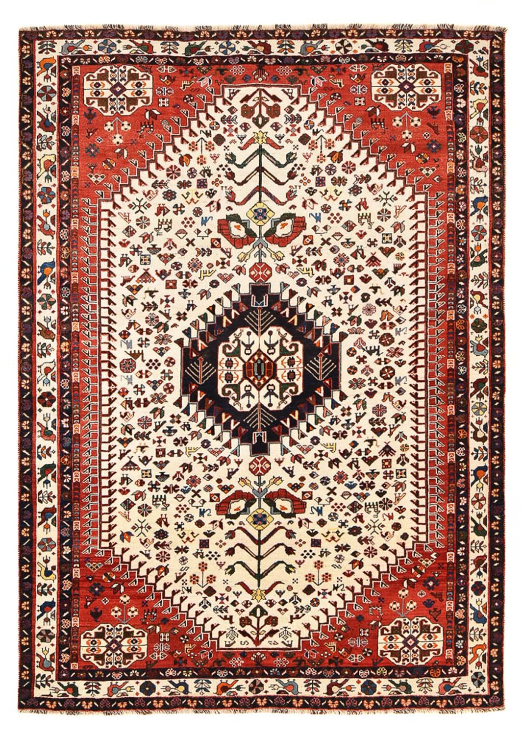 Perser Rug - Nomadic - 280 x 196 cm - beige