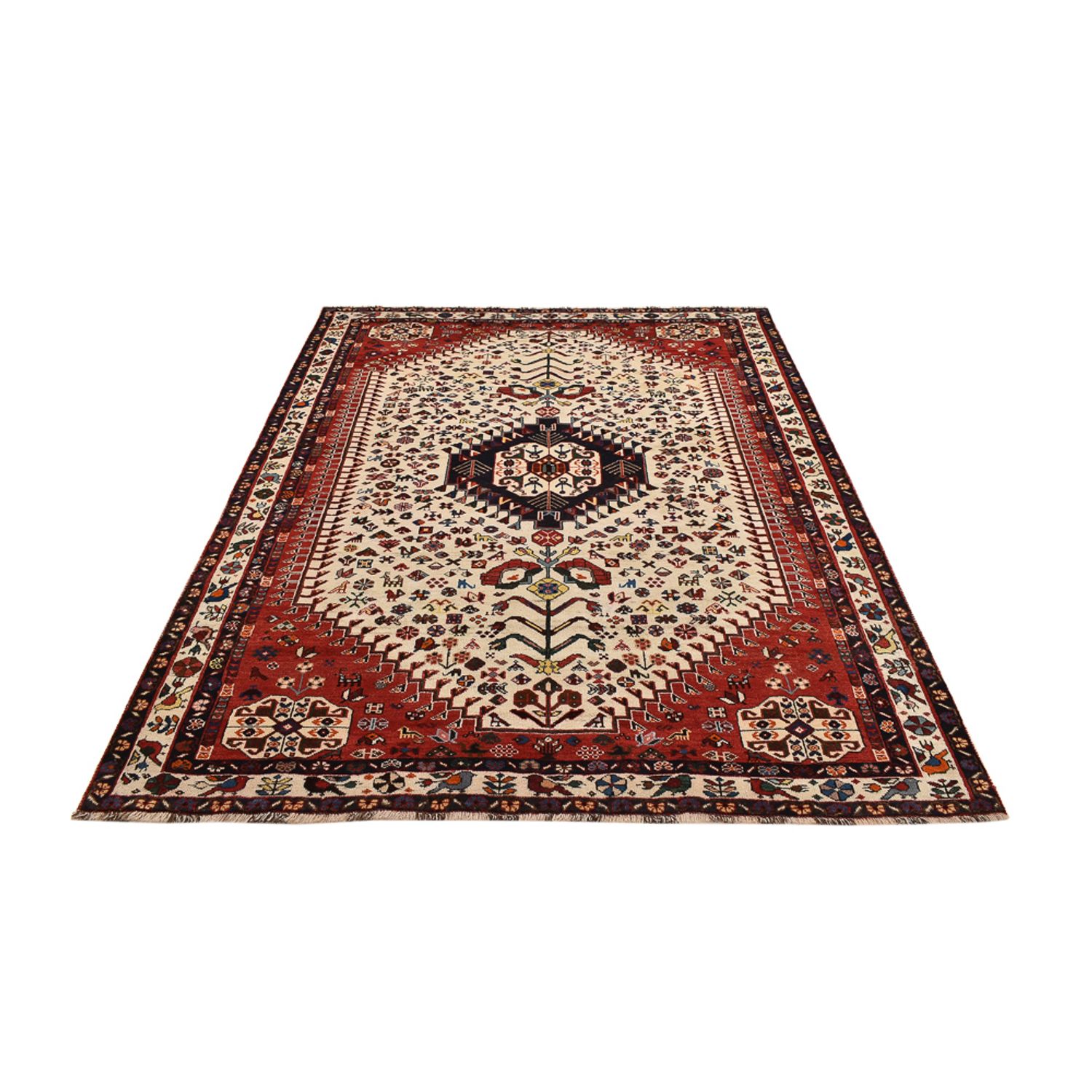 Perser Rug - Nomadic - 280 x 196 cm - beige