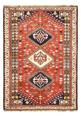 Perserteppich - Nomadic - 153 x 111 cm - rot